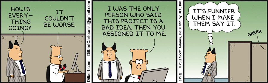 Dilbert Cartoon